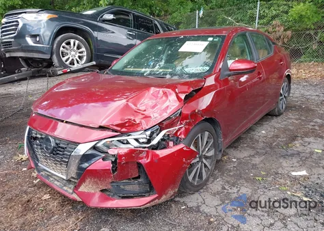 2021 Nissan Sentra Sv Xtronic Cvt from USA, damaged, VIN 3N1AB8CV3MY262680